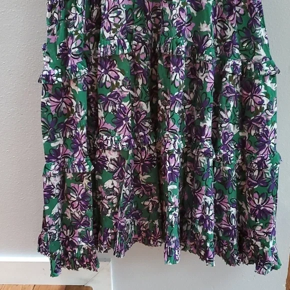 Jessakae Flowers square neck midi dress - Picture 9 of 13